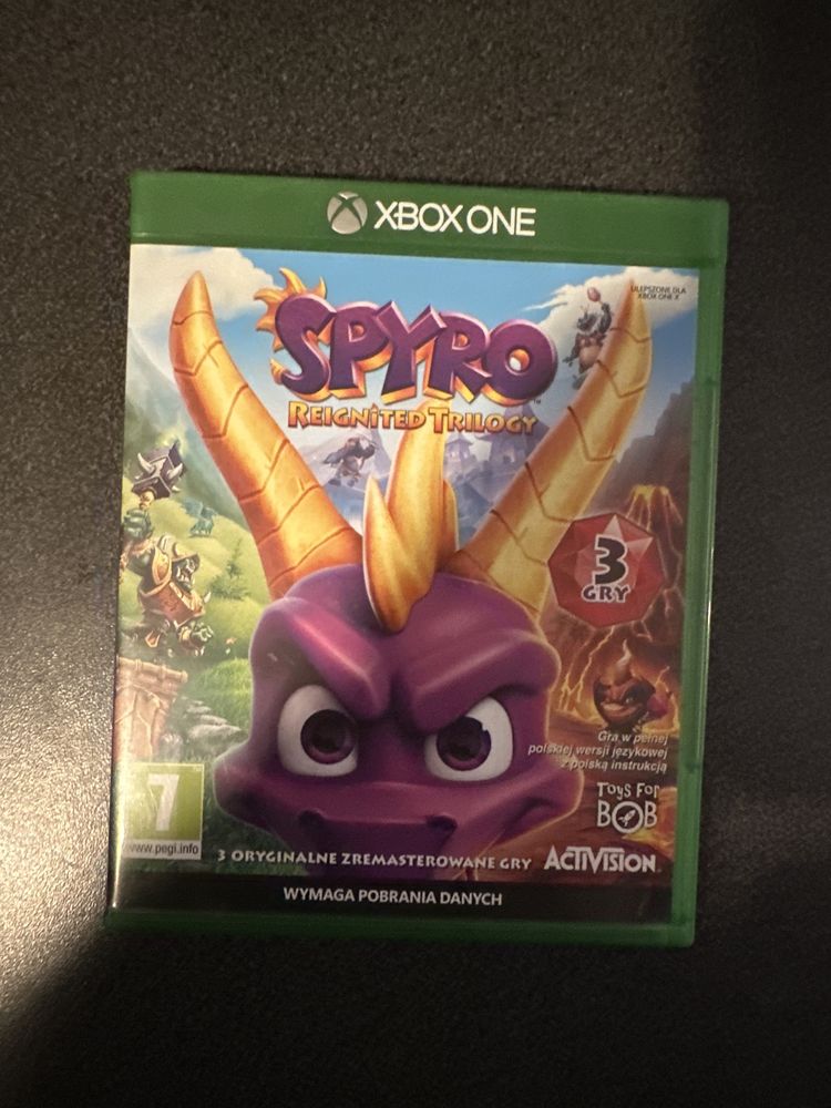 Sprzedam zamienie gry Xbox one S x Serie Lego minecraft Kao Rush Crash