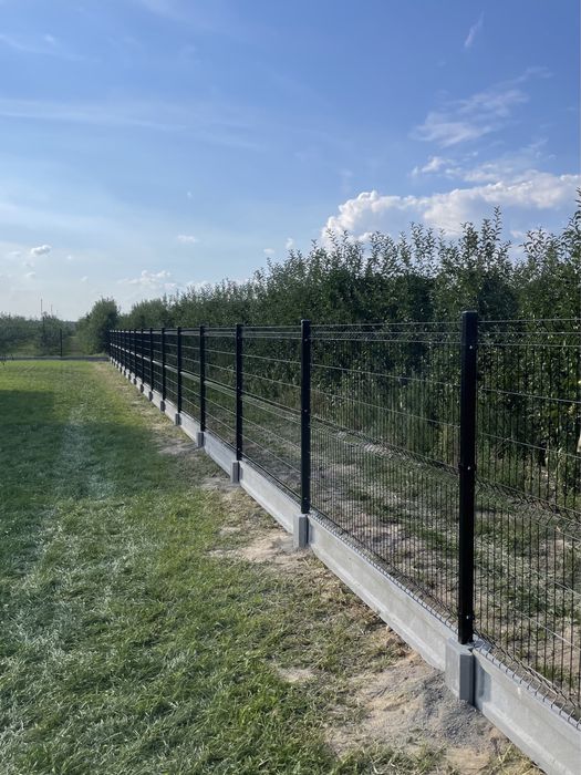 Ogrodzenie Panelowe 3D Z MONTAŻEM