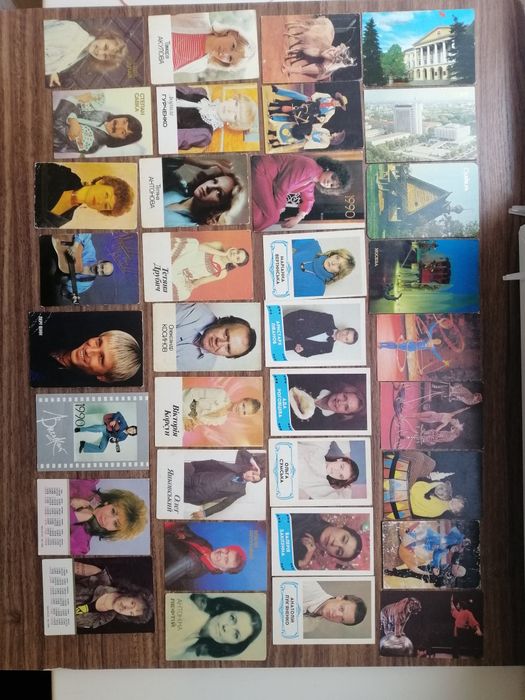 Календарики карманные СССР разные.