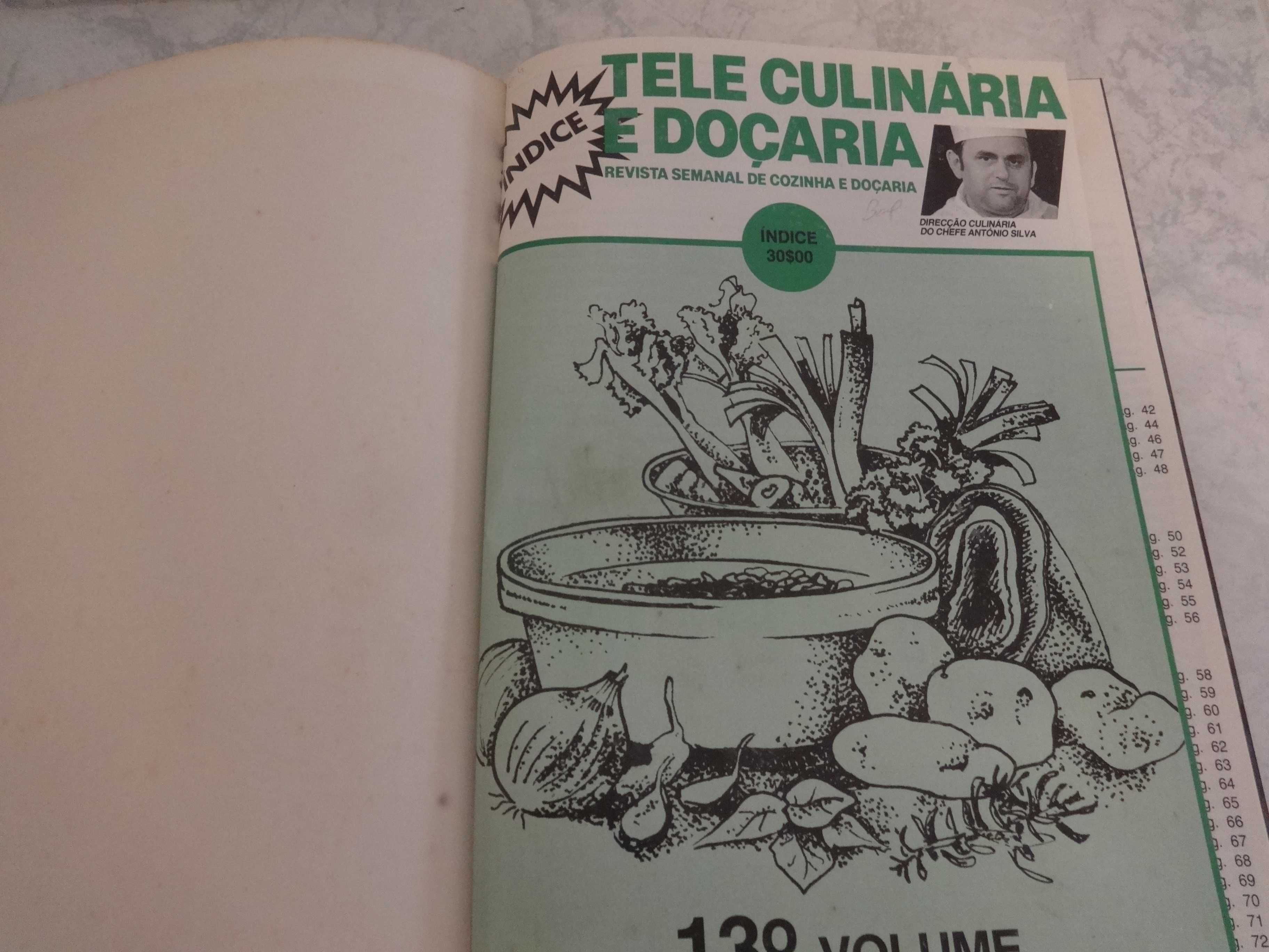 Livro Teleculinária e Doçaria 13º Volume