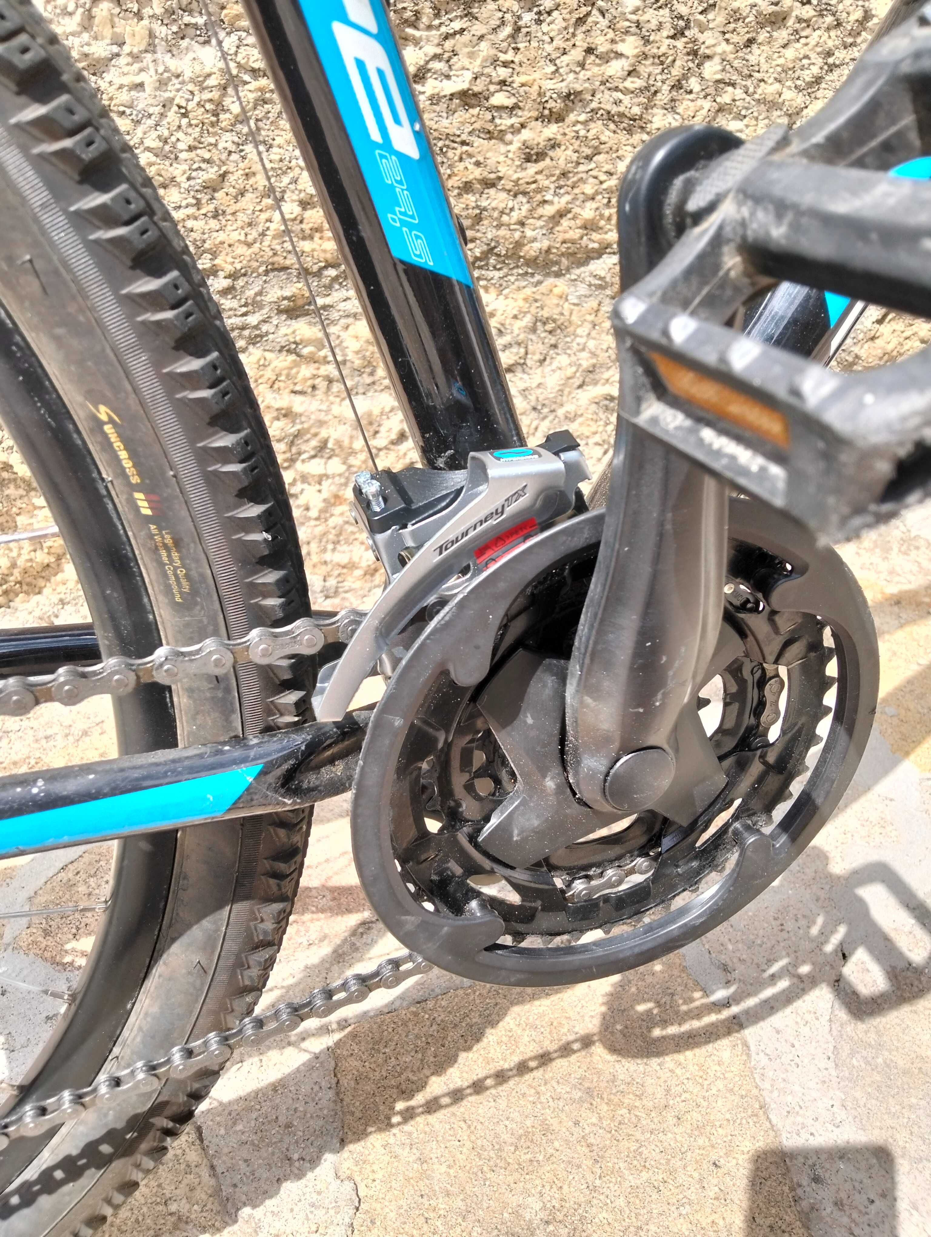 Bicicleta montanha marca scape agence 7 velocidades