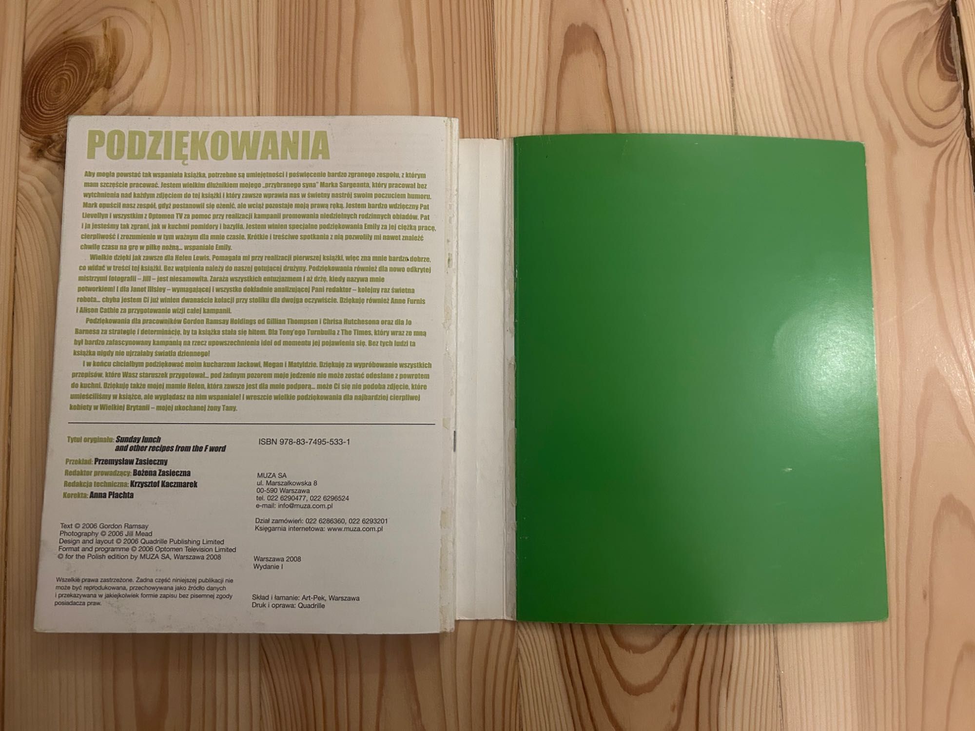 Książka kucharska „Niedzielne przysmaki” Gordon Ramsay