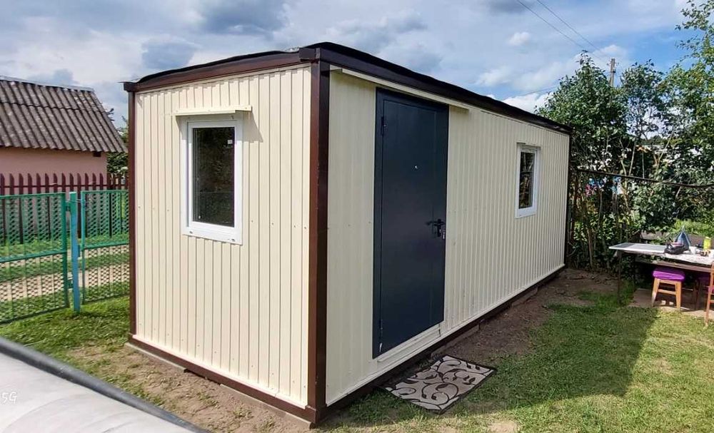 Бытовка для проживания строителей в Аренда