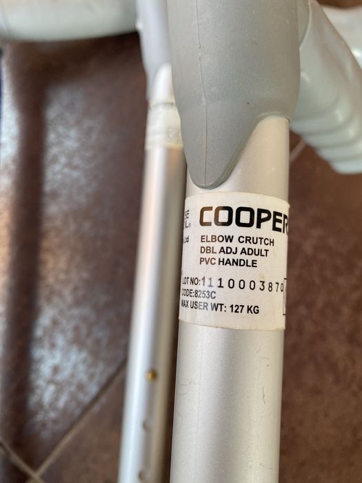 Костыли подлокотные Sunrise Medical Coopers,Trulife England