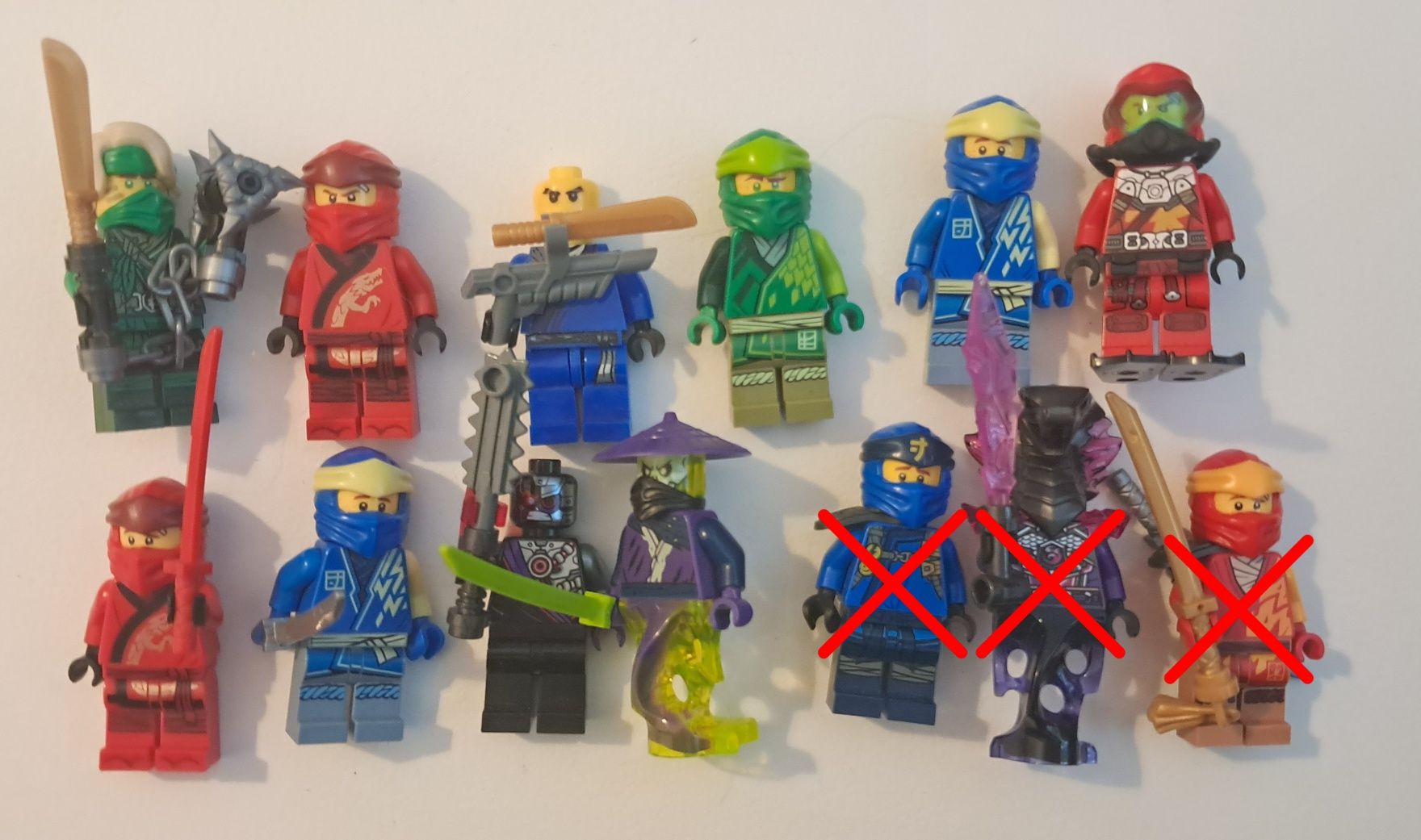 Figurki Lego Ninjago