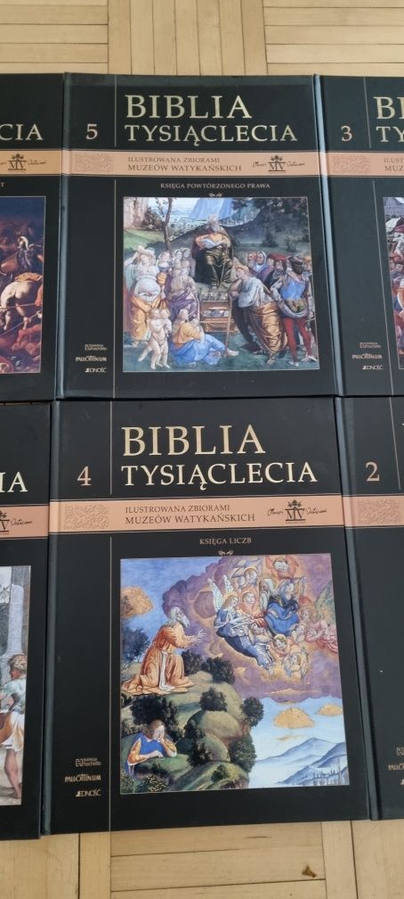 Biblia tysiąclecia tom 1-7