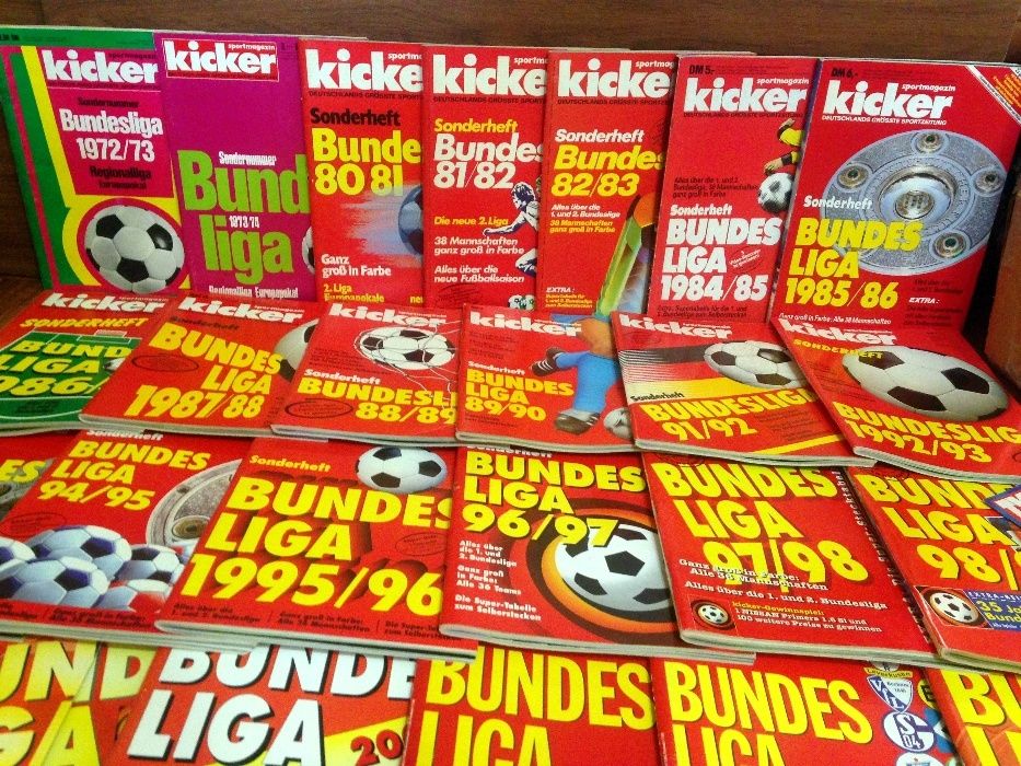 Футбольные журналы Kicker. Коллекция Спецвыпусков.