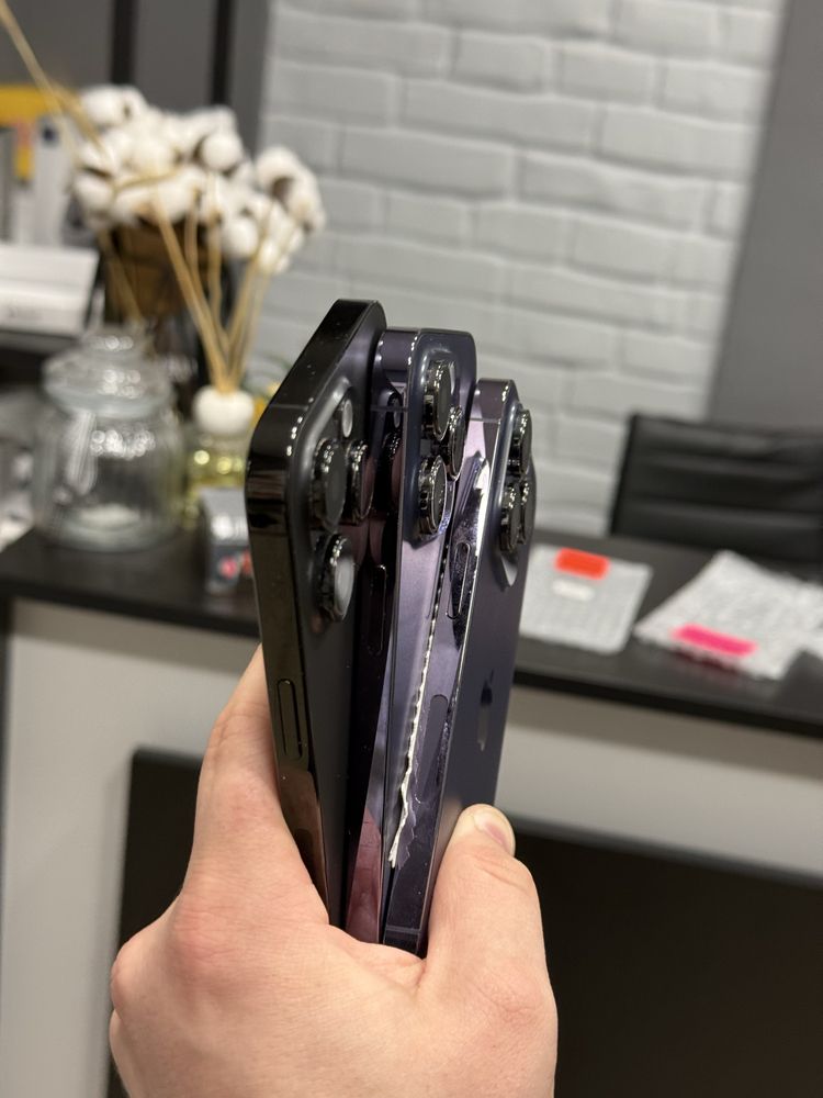 Iphone 14 pro 256gb purple, black