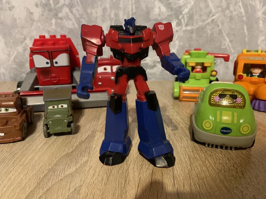маквин тачки комбайн дупло трансформер оптимус Hasbro машинки техника