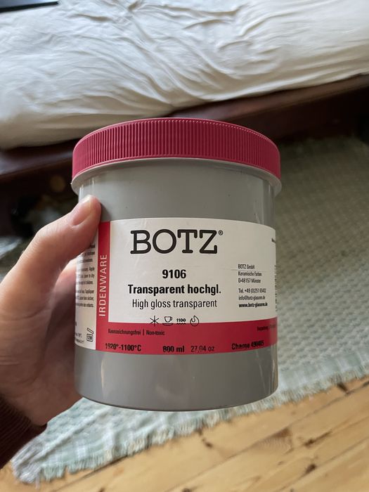 Przeźroczysta glazura BOTZ