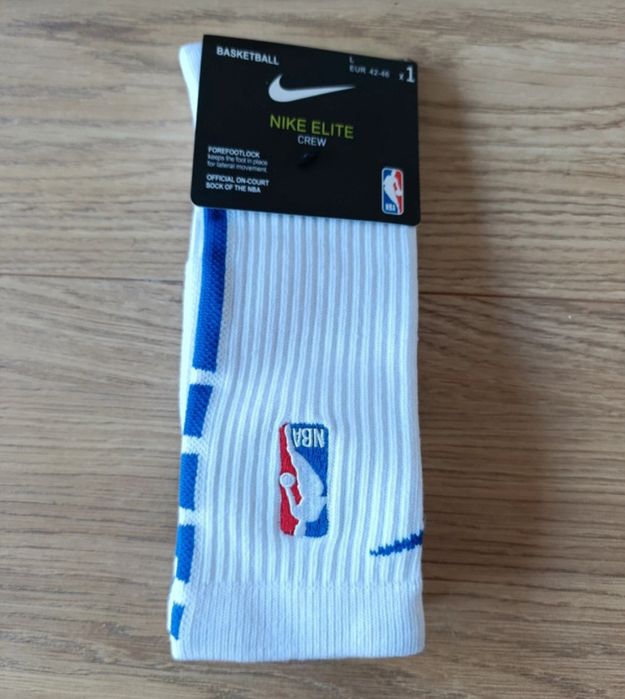Skarpety Nike NBA białe