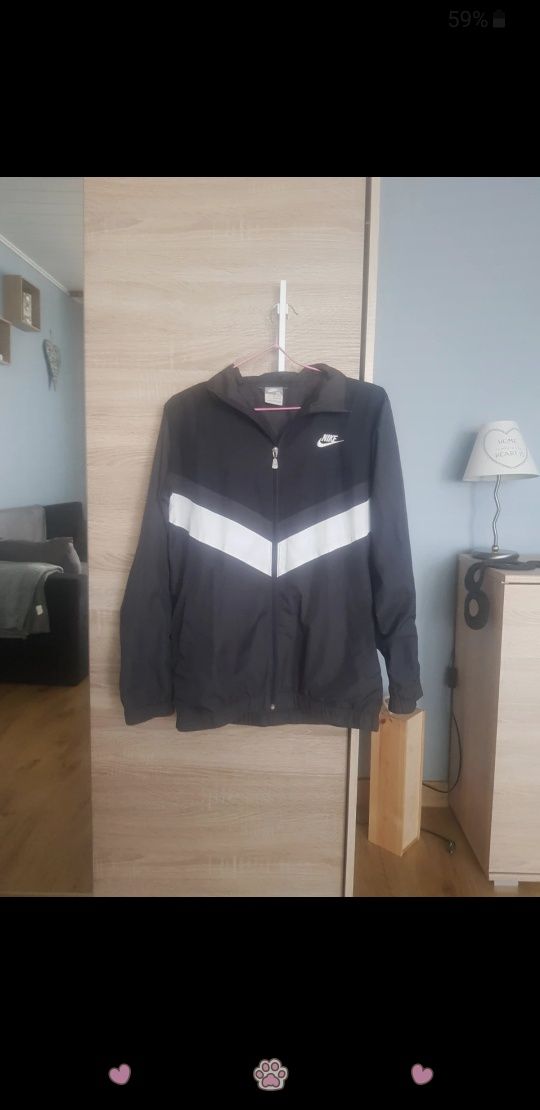 Czarno-szara kurtka nike