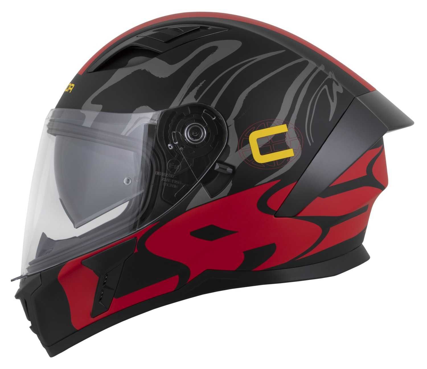 Kask Motocyklowy Cassida ORBIT ECE-06 Pod Pinlock, Interkom XS-XXL