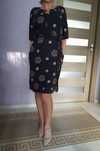 Lniana sukienka oversize R. L