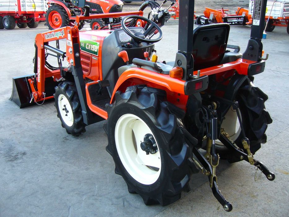 Traktorek Mini Ciągnik HITACHI CX150 TUR 4X4 15KM  traktorkiagropl