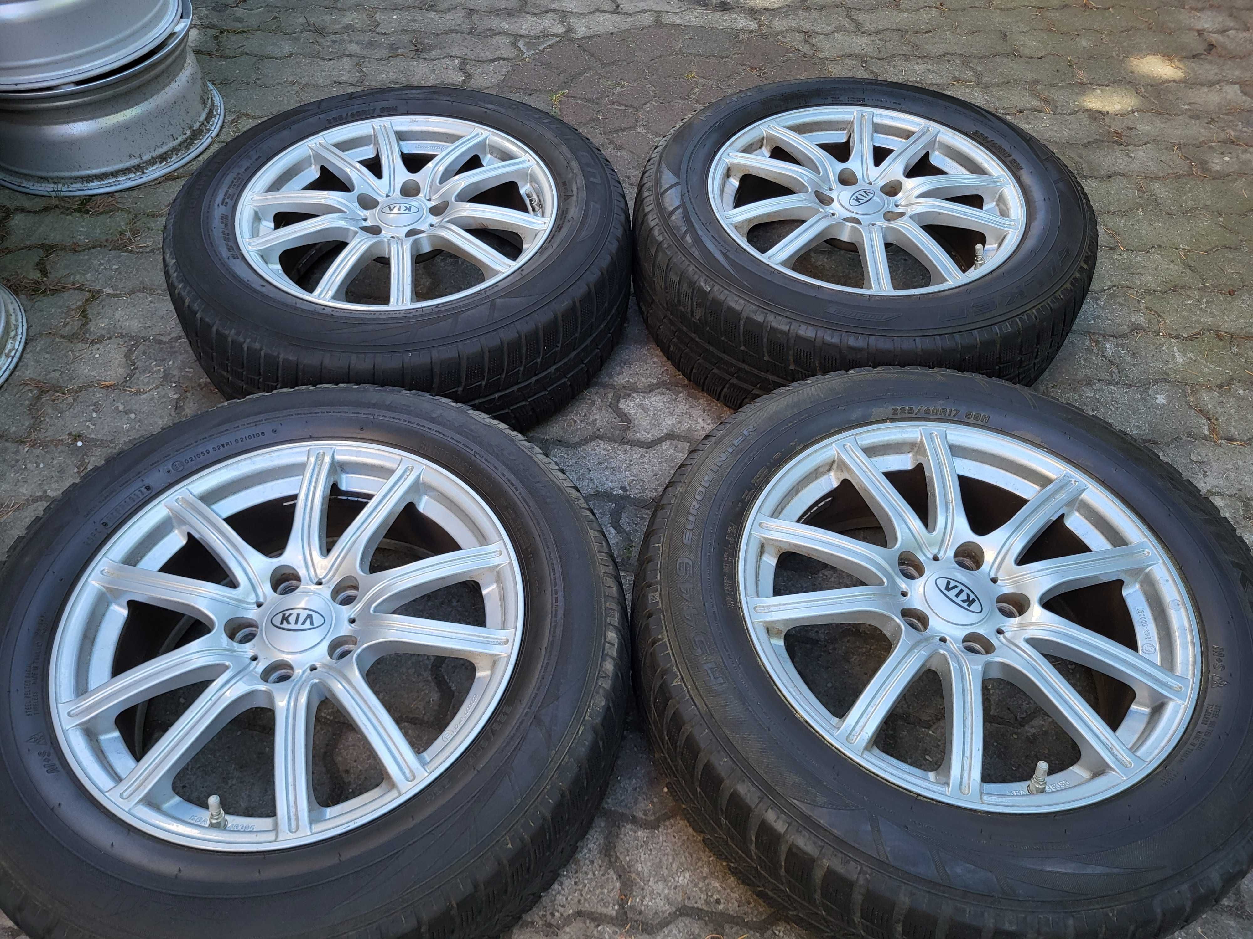 Koła 17" 5x114,3 Hyundai IX35 Tucson Kia Sportage CR-V Rav4 Outlander