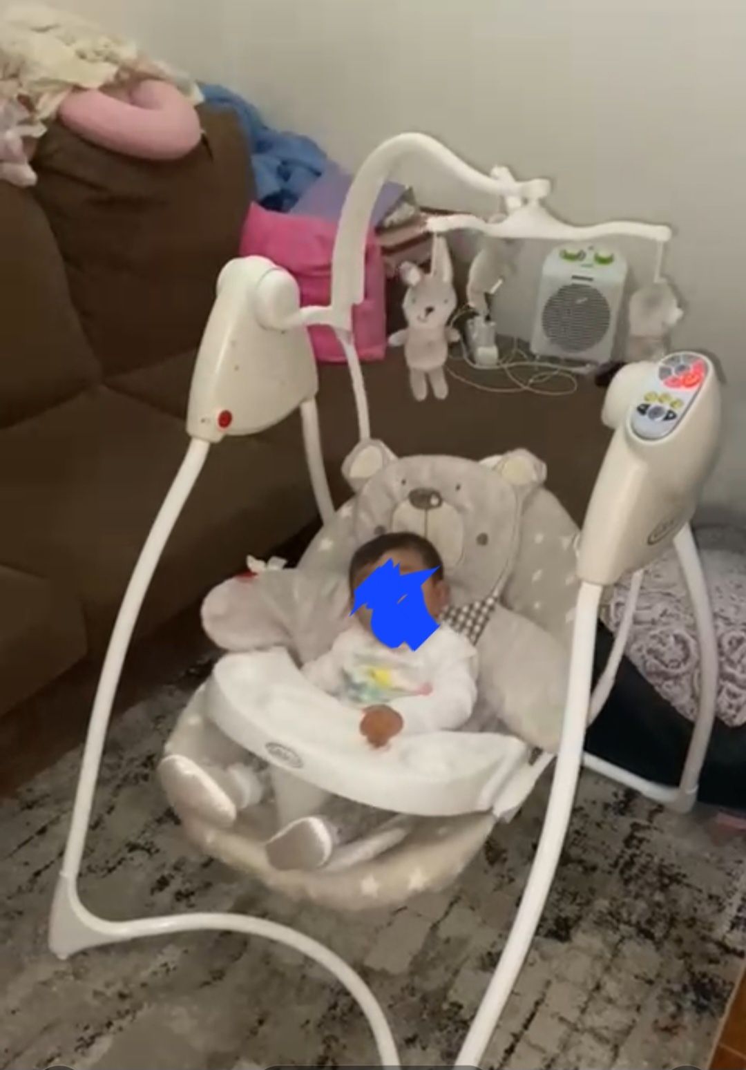 cadeira baloiço de bebe