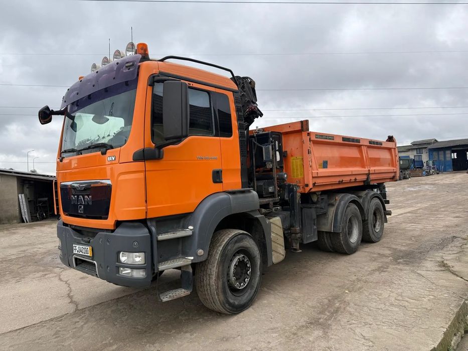 MAN Tgs 26-440 6x4 Bordmatik+ Hds Atlas 105.2 Pilot z Niemiec