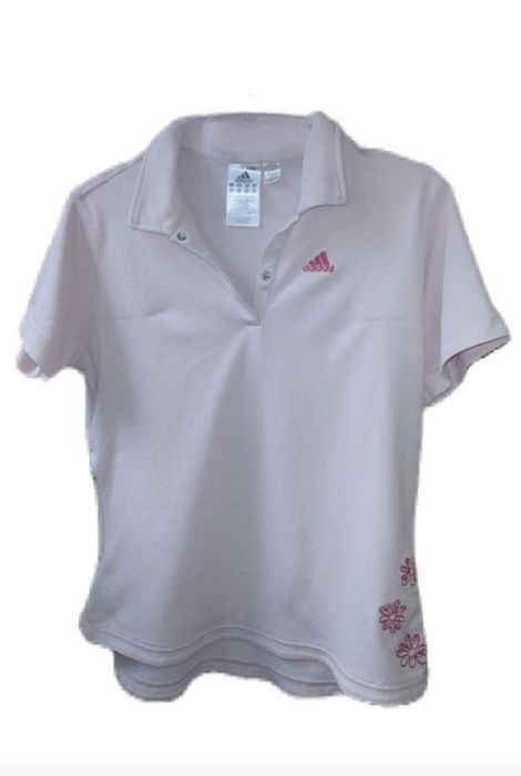 Рожеве поло "Adidas"