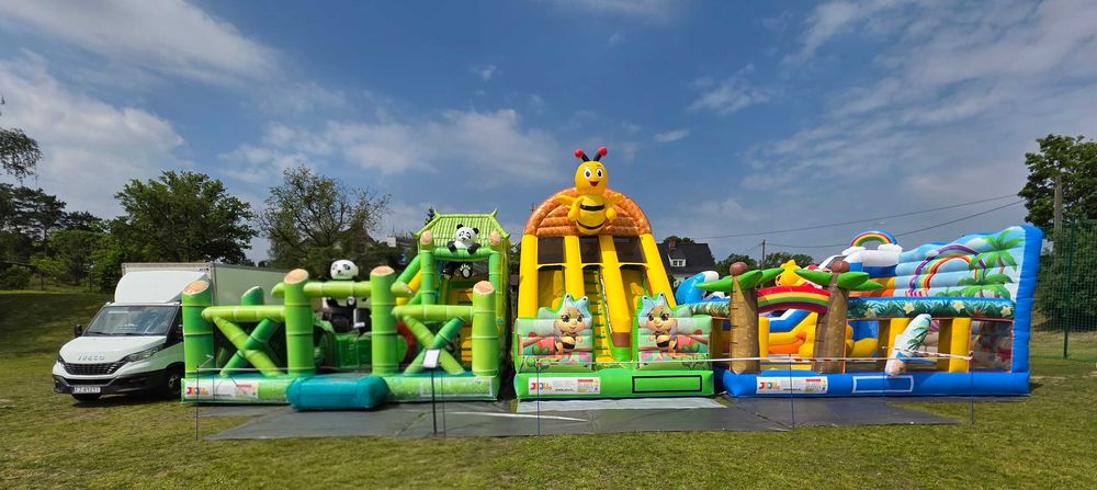 Zamki dmuchane, piana party, fotobudka 360, dmuchańce wynajem