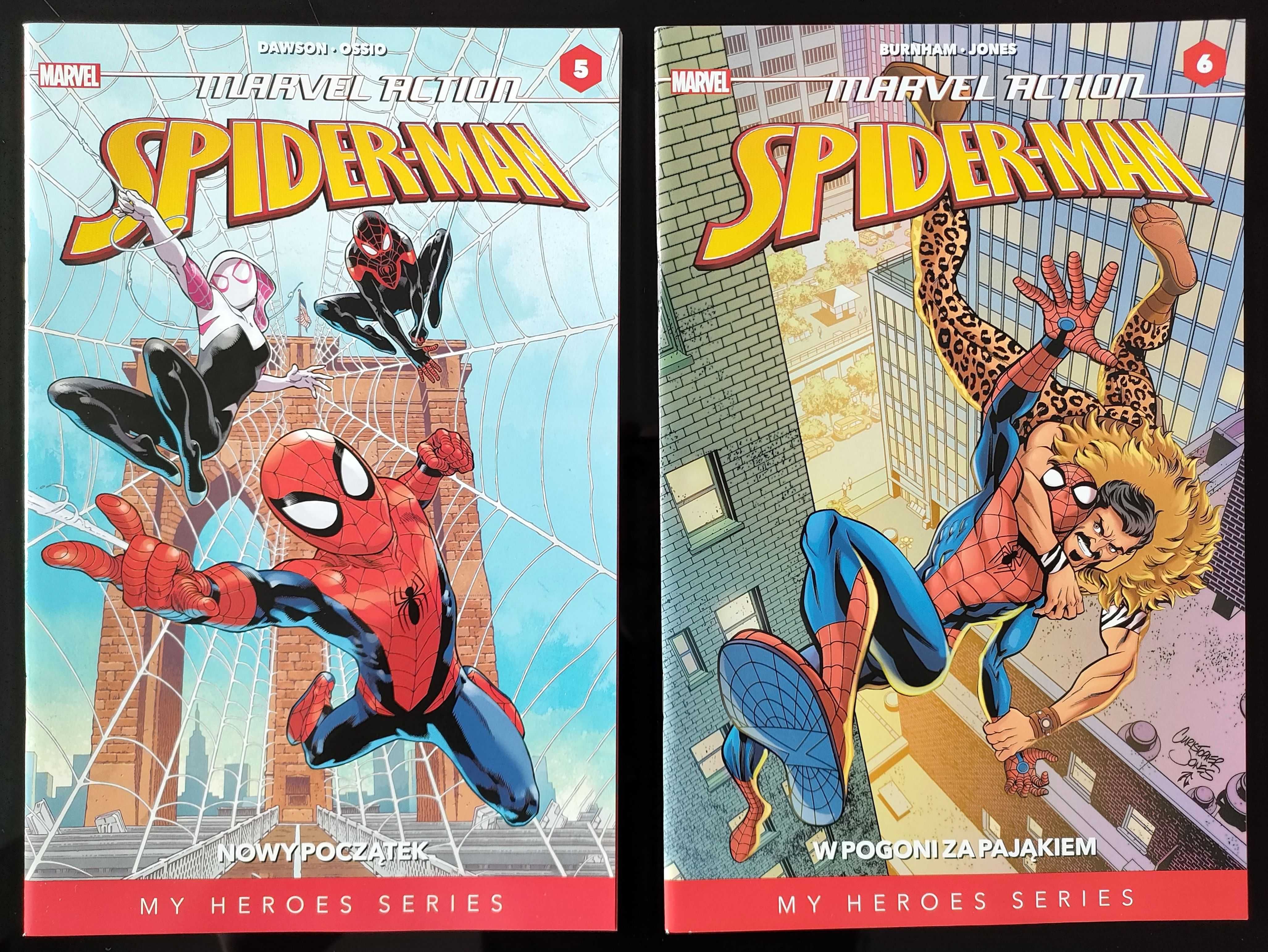 Marvel Action - My Heroes Series - 10 komiksów (komplet) - Super stan!