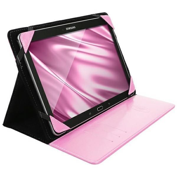 Etui Blun Uniwersalne Na Tablet 8" Unt Różowy/Pink