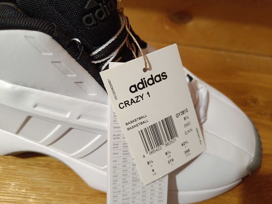 Баскетбольні кросівки adidas THE KOBE aka Crazy 1 GY3810 Оригінал