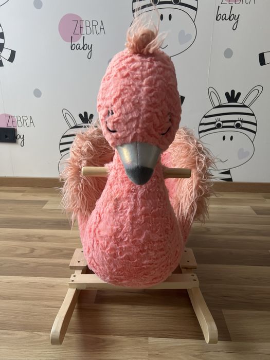 Fotel bujany Flaming dla dziecka