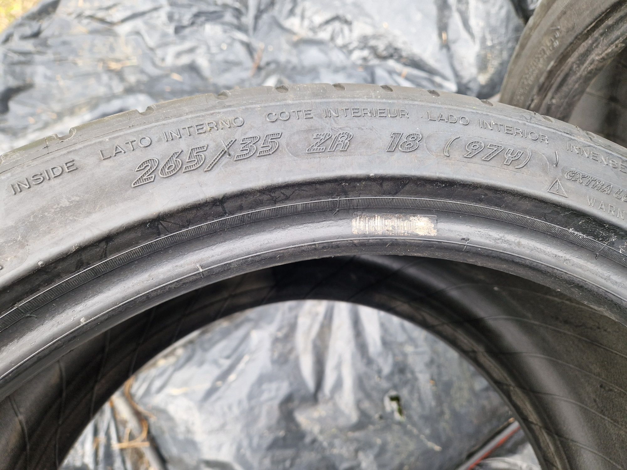 2x 265/35/18 Michelin Pilot Sport 3/tanio/faktura/wysyłka