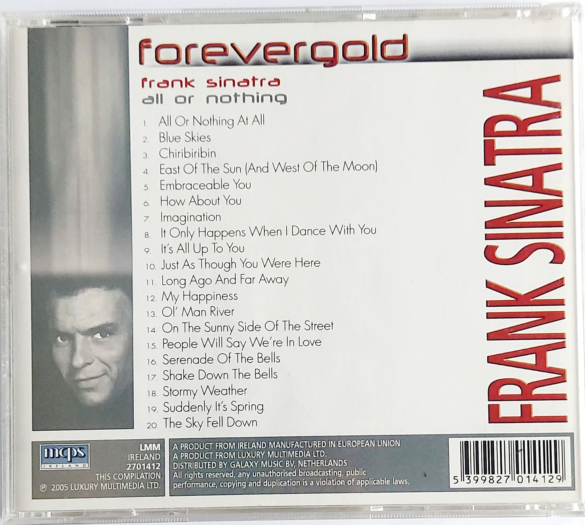 Frank Sinatra Forever Gold 2005r