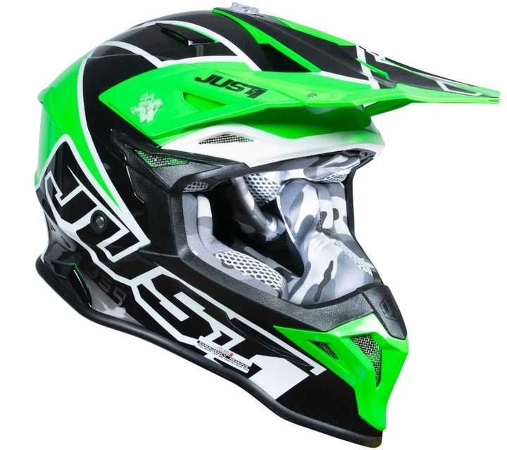 Kask kaski motocyklowy Cross Quad Motor S M L XL z homologacją NOWY