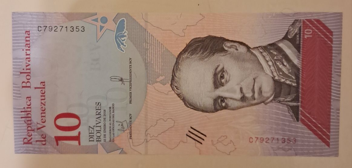 Notas da República Bolivariana da Venezuela , Não Circuladas.