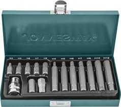 Komplet kluczy wpustowych 6kt. 15szt. Jonnesway