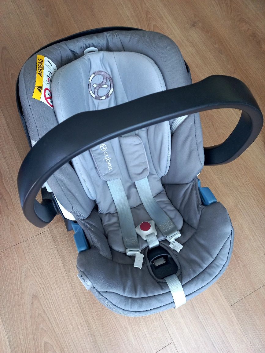 Fotelik samochodowy Cybex Aton 4 Manhattan Grey 0-13 kg