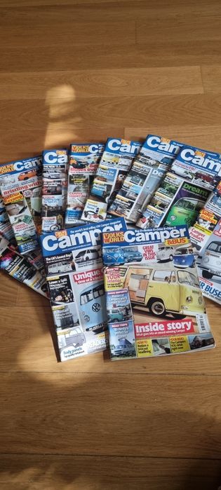 Komplet czasopism camper&bus