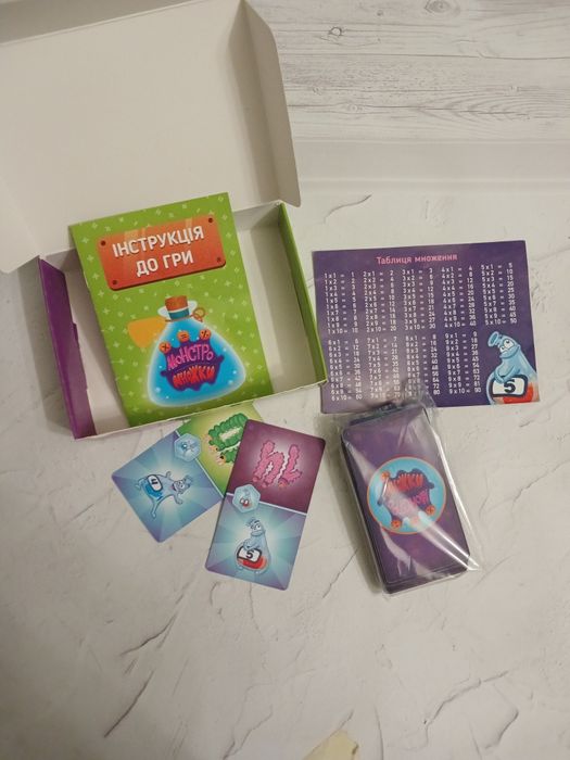 Гра Монстро множки Видавництво Zirka