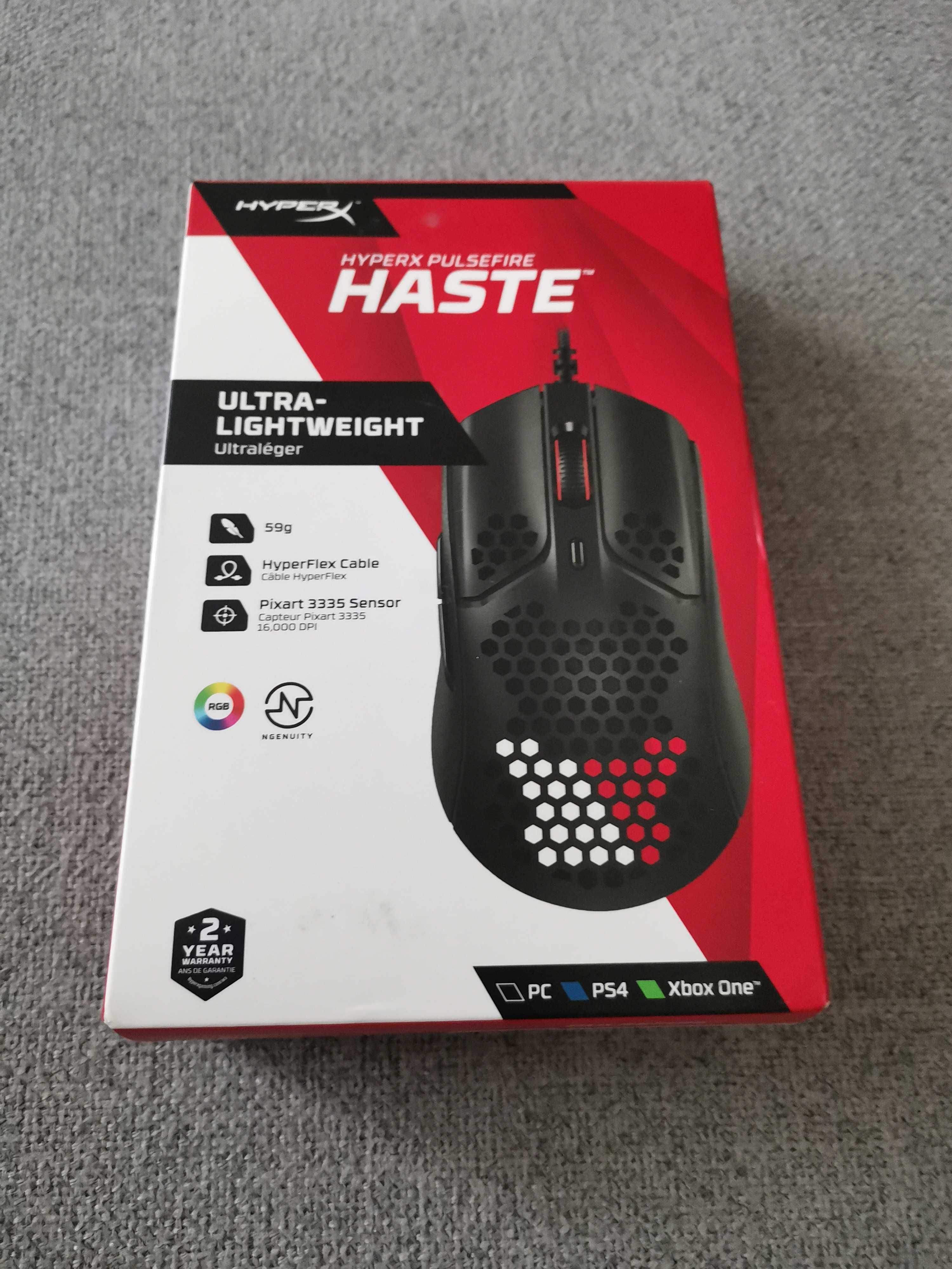 Myszka przewodowa Hyperx Pulsefire Haste