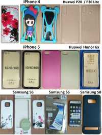 Чехлы для телефонов, больше 115 штук. iPhone, Huawei, Samsung, Xiaomi.