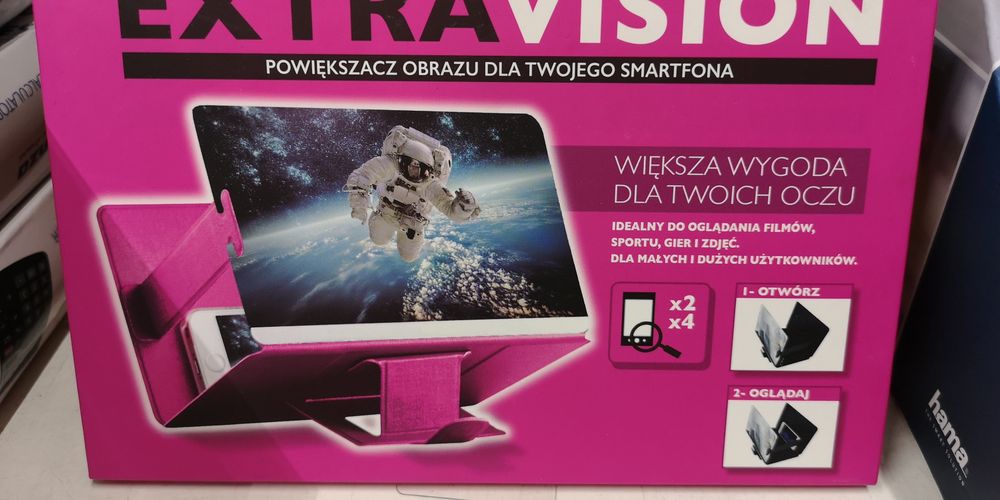 Powiększacz/telewizorek ekranu do smartfona