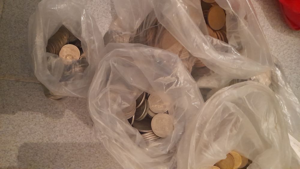 Lote Moedas Portuguesas 37 Kgs