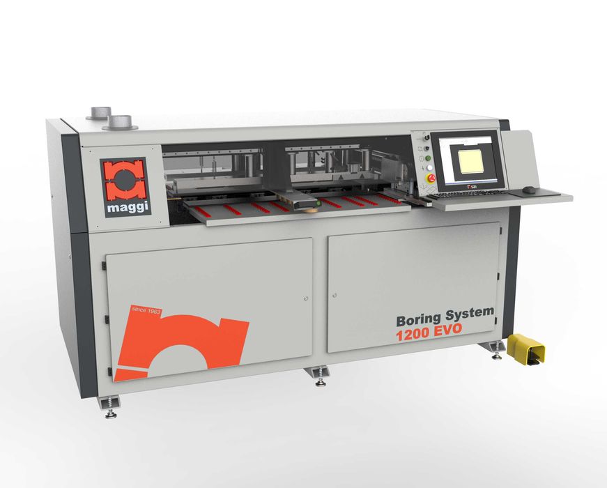MAGGI BS 1200 EVO – Wiertarka CNC Łatwo Programowalna