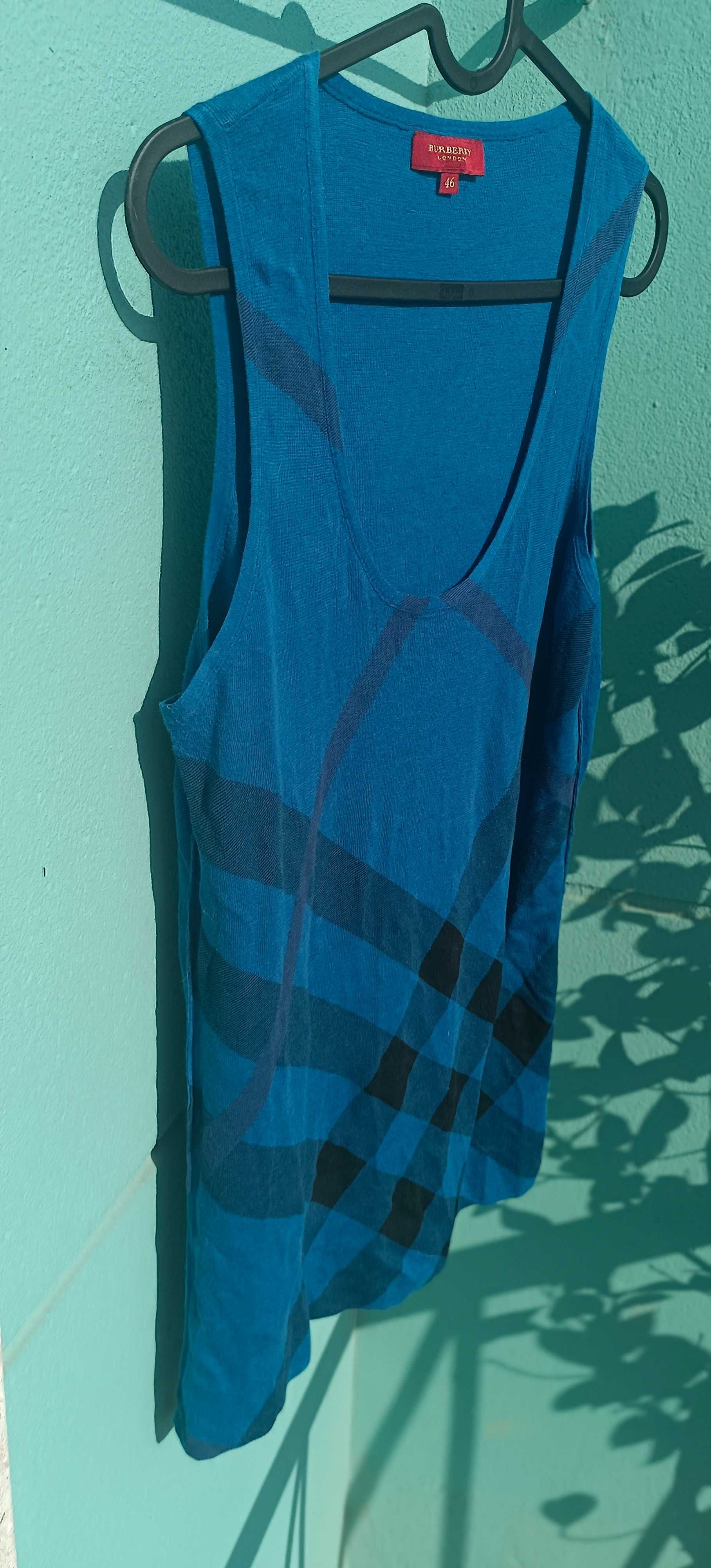 Blusa Burberry original azul