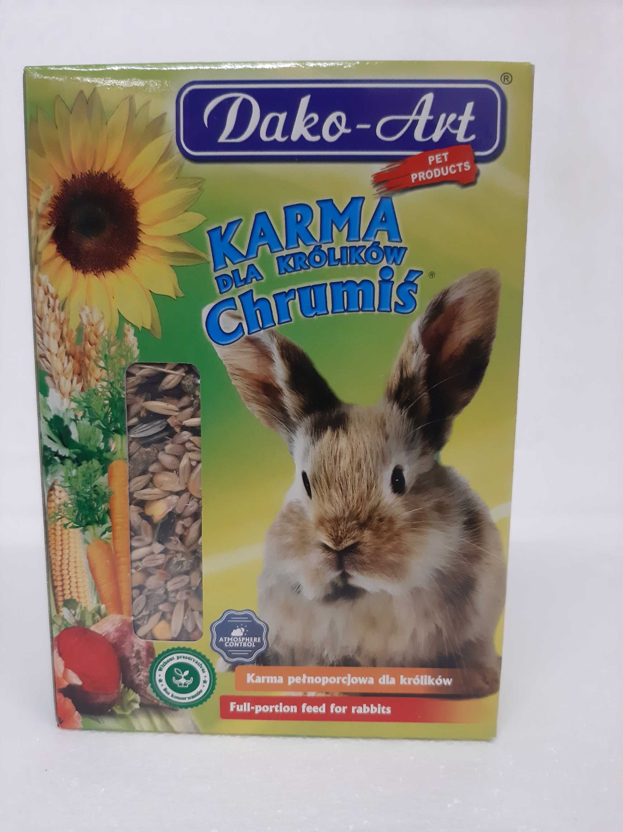 Karma dla królików Chrumiś 500g Dako-Art