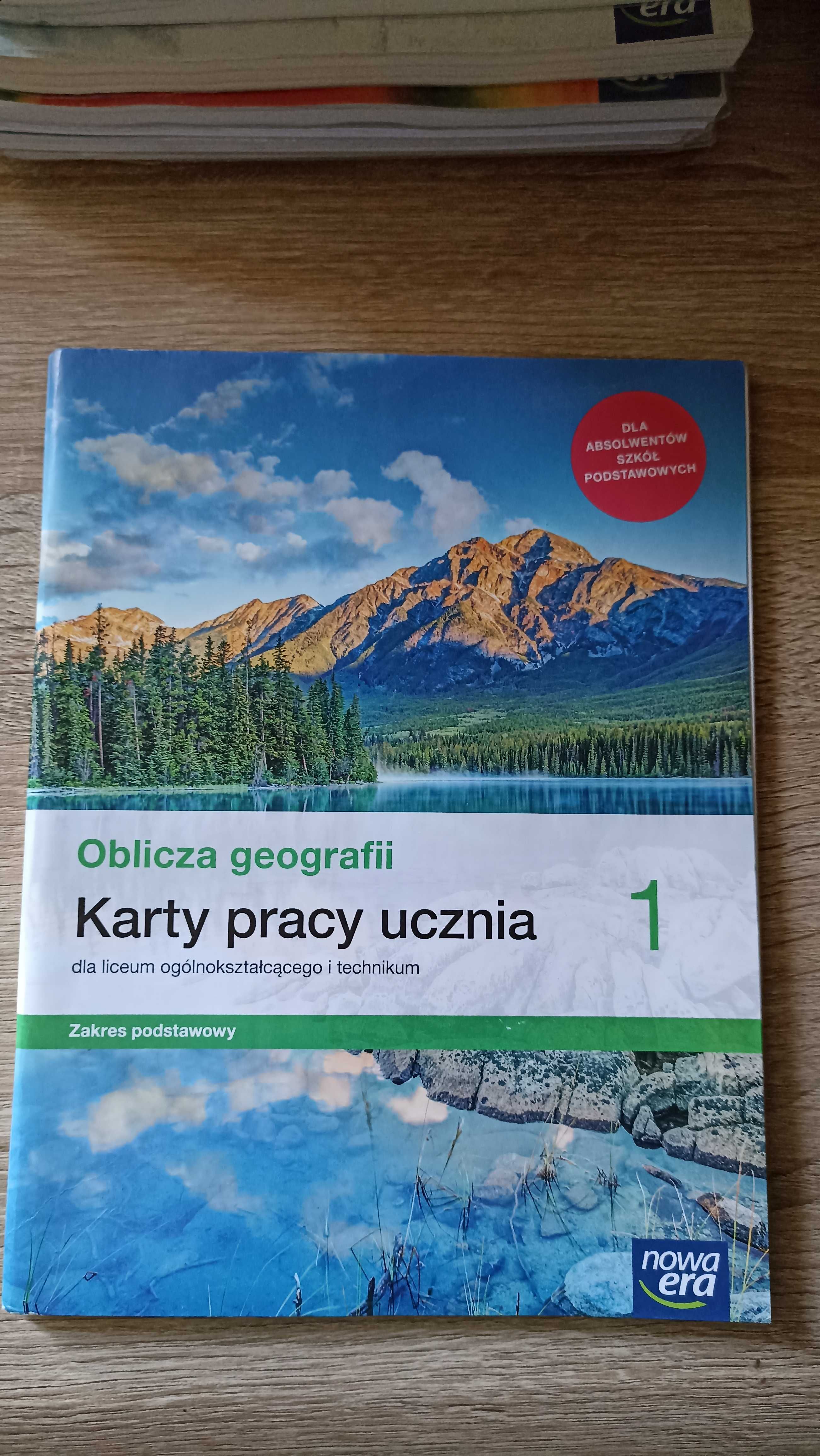 Karty pracy ucznia Oblicza geografii 1