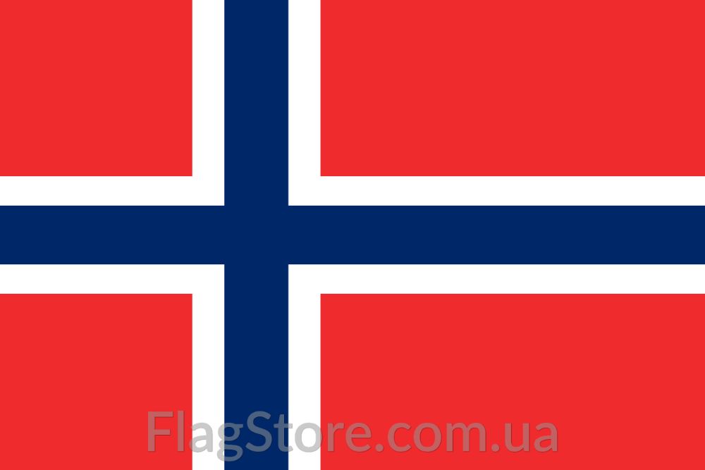 Норвежский флаг Норвегии 21*14/150*90см норвежський прапор Норвегії