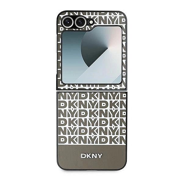 Etui DKNY Repeat Pattern Bottom Stripe na Samsung Galaxy Z Flip 6 - br