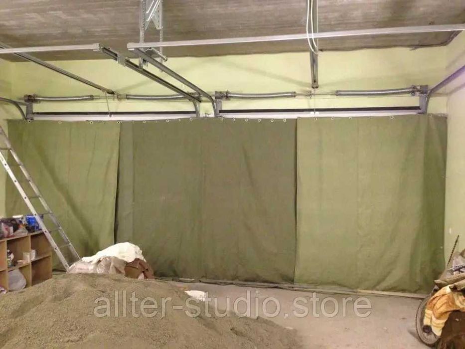 Штора з Бризенту для СТО/ Гаражів /Приміщень/ Виробництв /