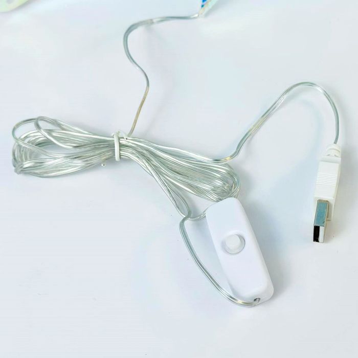 Світлодіодний нічник Teddy 40см Ведмедик з серцем від USB