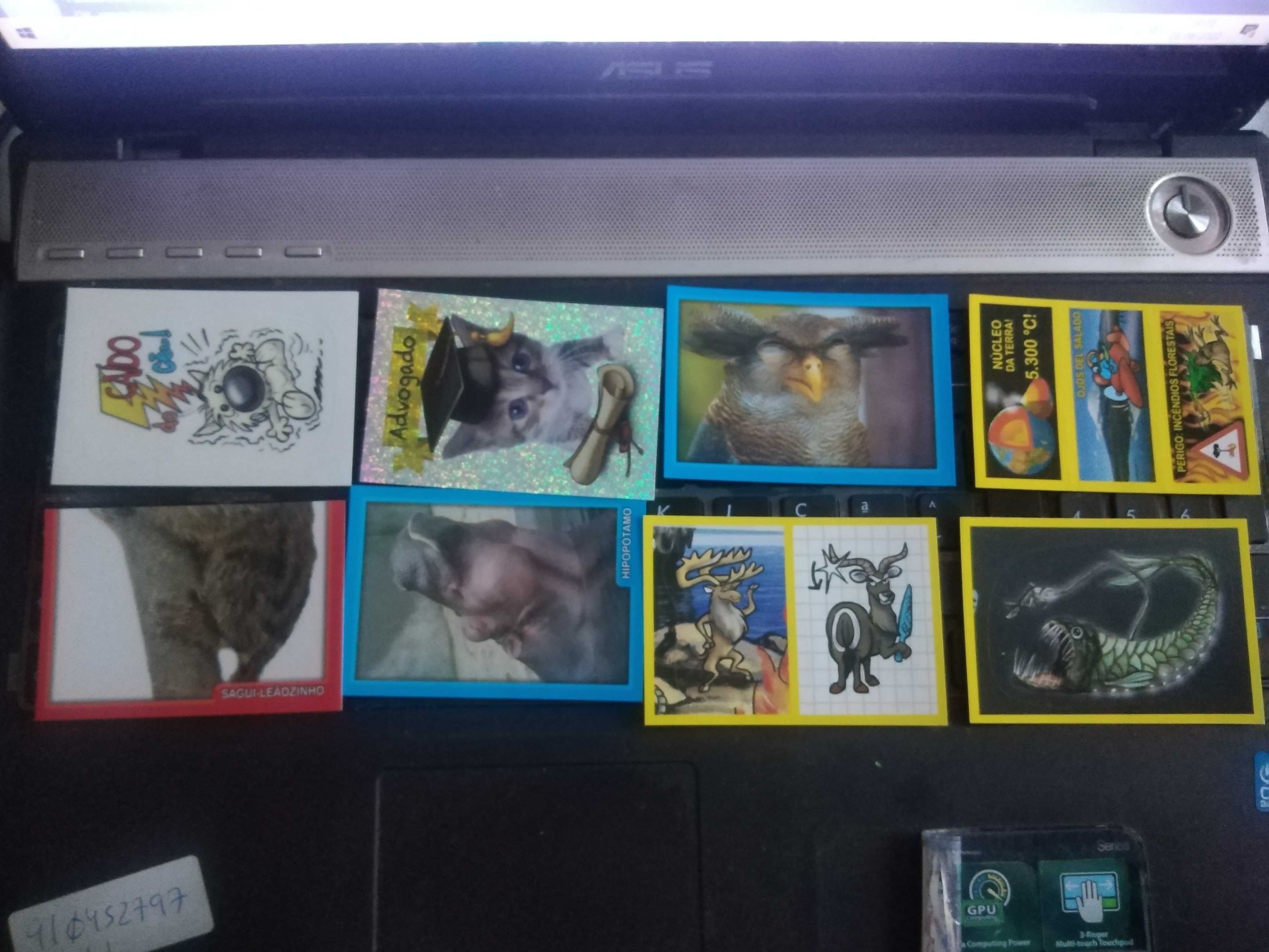 cromos de colecção animais