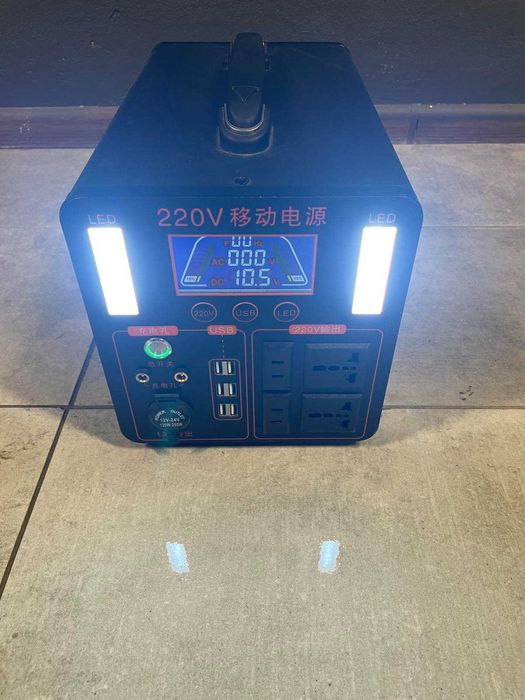 Зарядна станція Powerbank 600Wh / 600 watt номінальна потужність